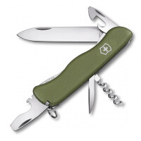 Нож перочинный Victorinox Picknicker 111мм 11 функций зеленый, 0.8353.4R