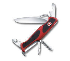Нож перочинный Victorinox RangerGrip 61 130мм красный/черный, 0.9553.MC