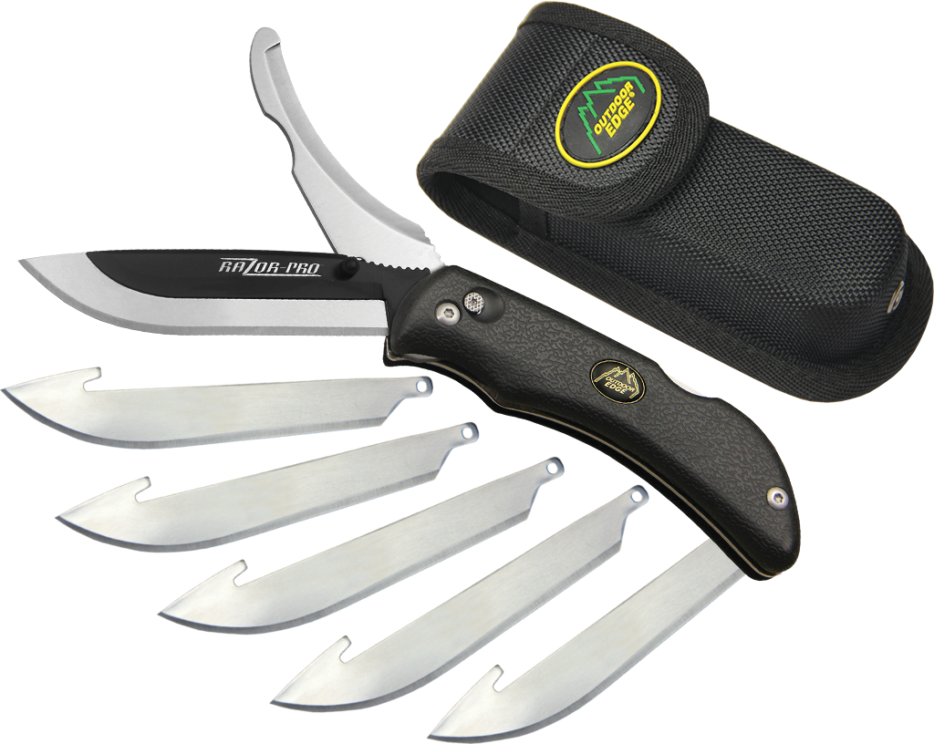  Нож складной Outdoor Edge Razor-Pro со сменными лезвиями RO-10