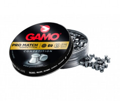 Пули Gamo Pro Match 4.5 мм, 0.49 г, 250 шт