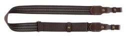 Ремень Vektor для ружья из полиамидной ленты, 40 мм, регулируемой длины, коричневый, Р-5 к