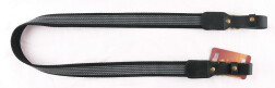 Ремень Vektor для ружья из полиамидной ленты черный шириной 30 мм (рабочая сторона ремня обладает нескользящими свойствами) Р-8 ч