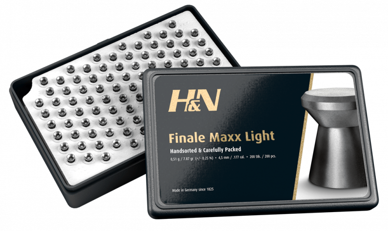 Пули H&N Final Maxx Light 4.5 мм, 0.51 г, 200 шт