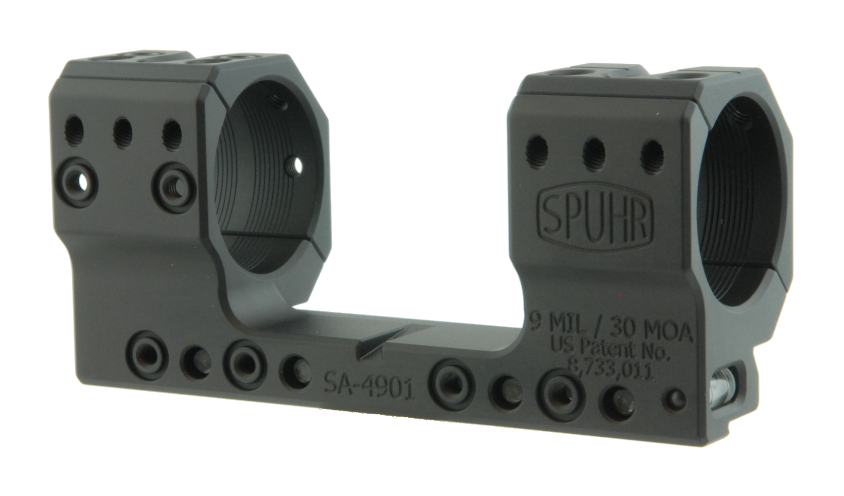 Тактический кронштейн SPUHR D34мм для установки на 12mm (Accuracy), H35мм, наклон 9MIL/ 30.9MOA