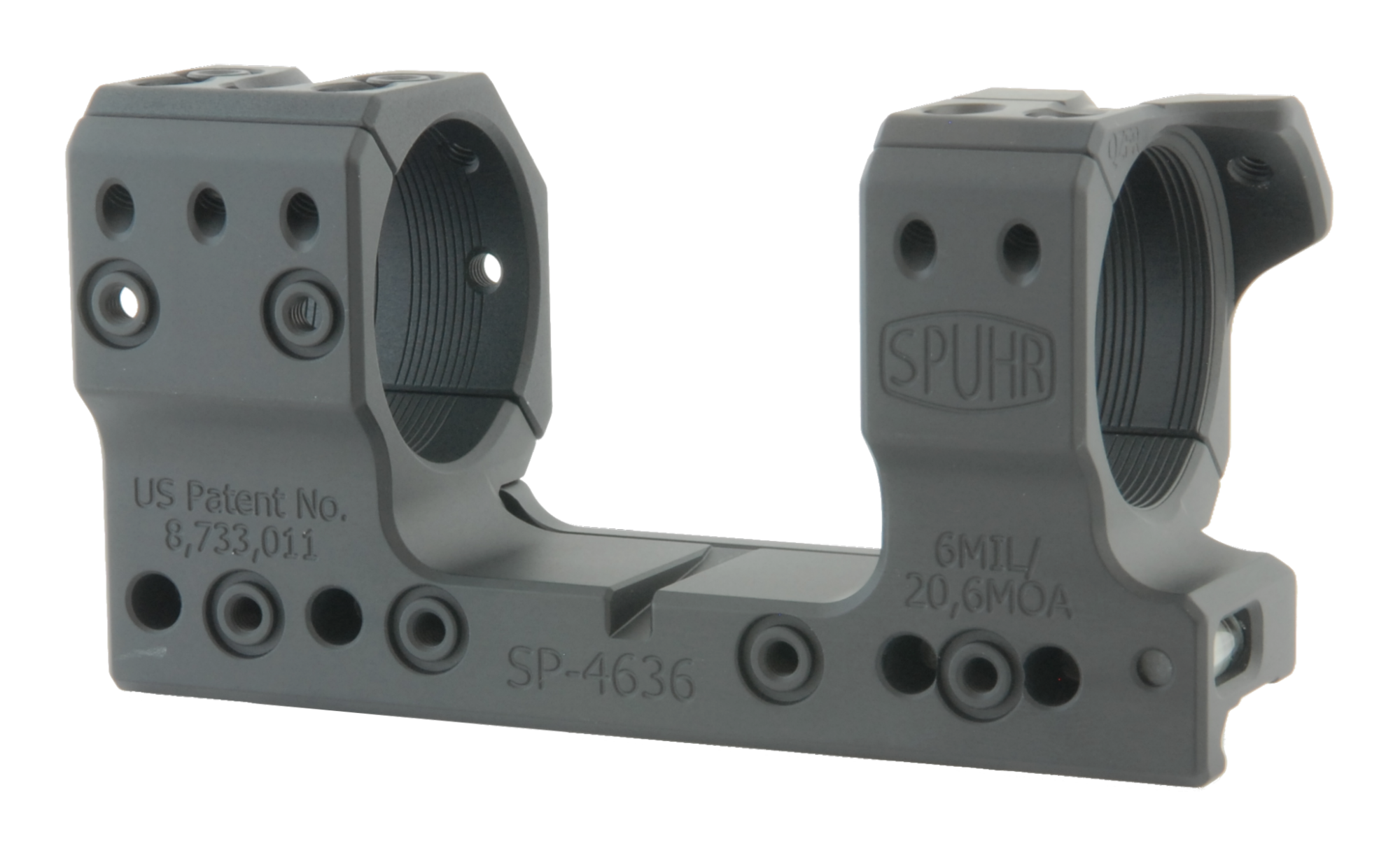Тактический кронштейн SPUHR D34мм для установки на Picatinny дляS&Bender 5-20 PM II Ultra Short,H34мм,наклон 6MIL/20.6MOA