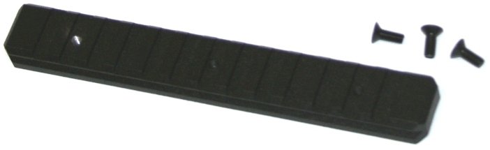 Планка на цевье МР-153 Weaver 150мм (пластиковое цевье)