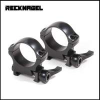 Быстросъемные кольца Recknagel на базу Weaver, 30 мм, BH=6 мм, 57530-0601