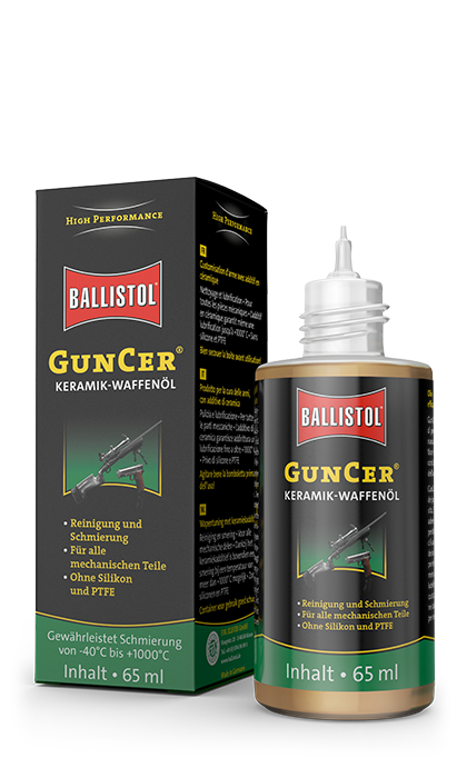 Масло оружейное керамическое Ballistol GunCer, 65мл