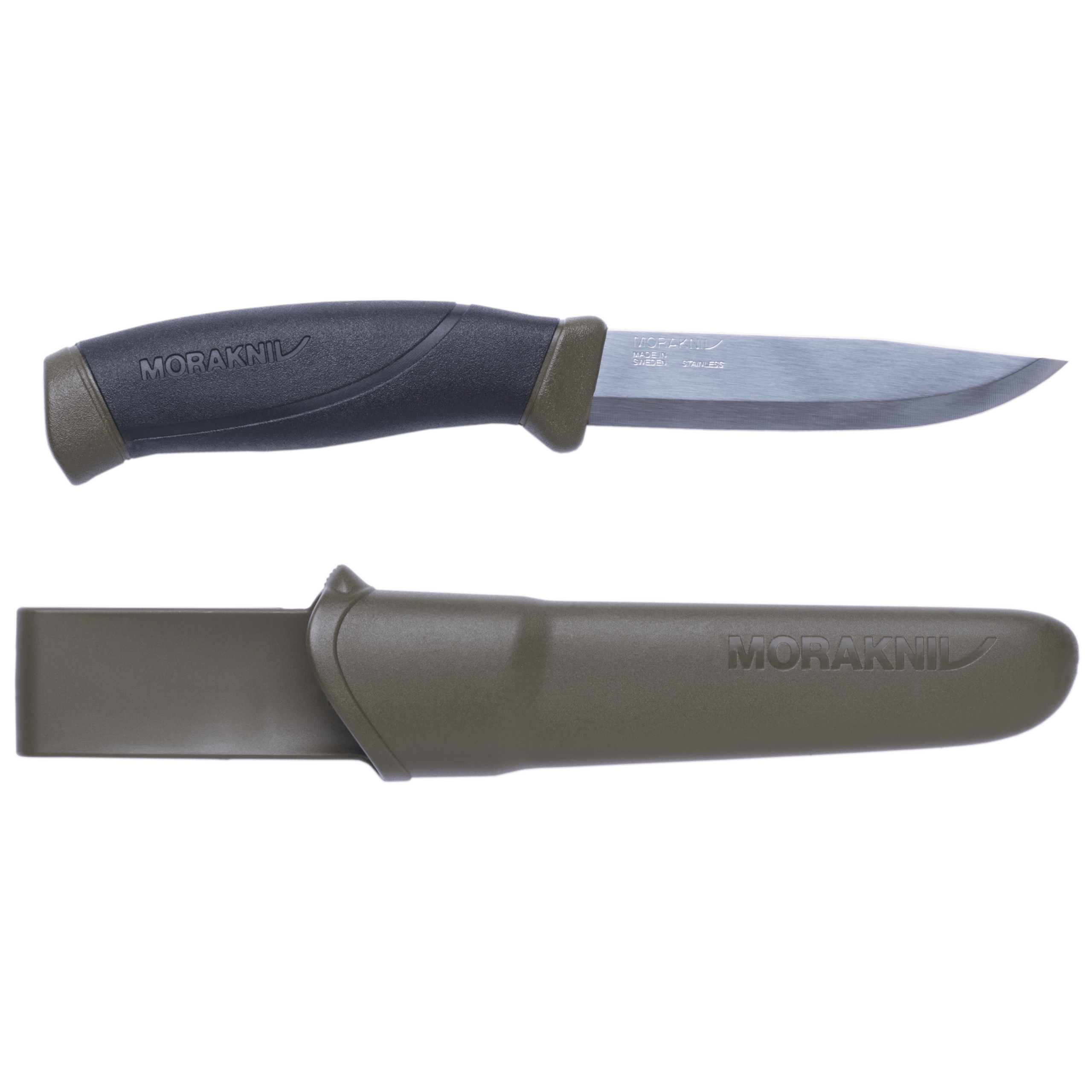 Нож Morakniv Companion (S), военный зеленый