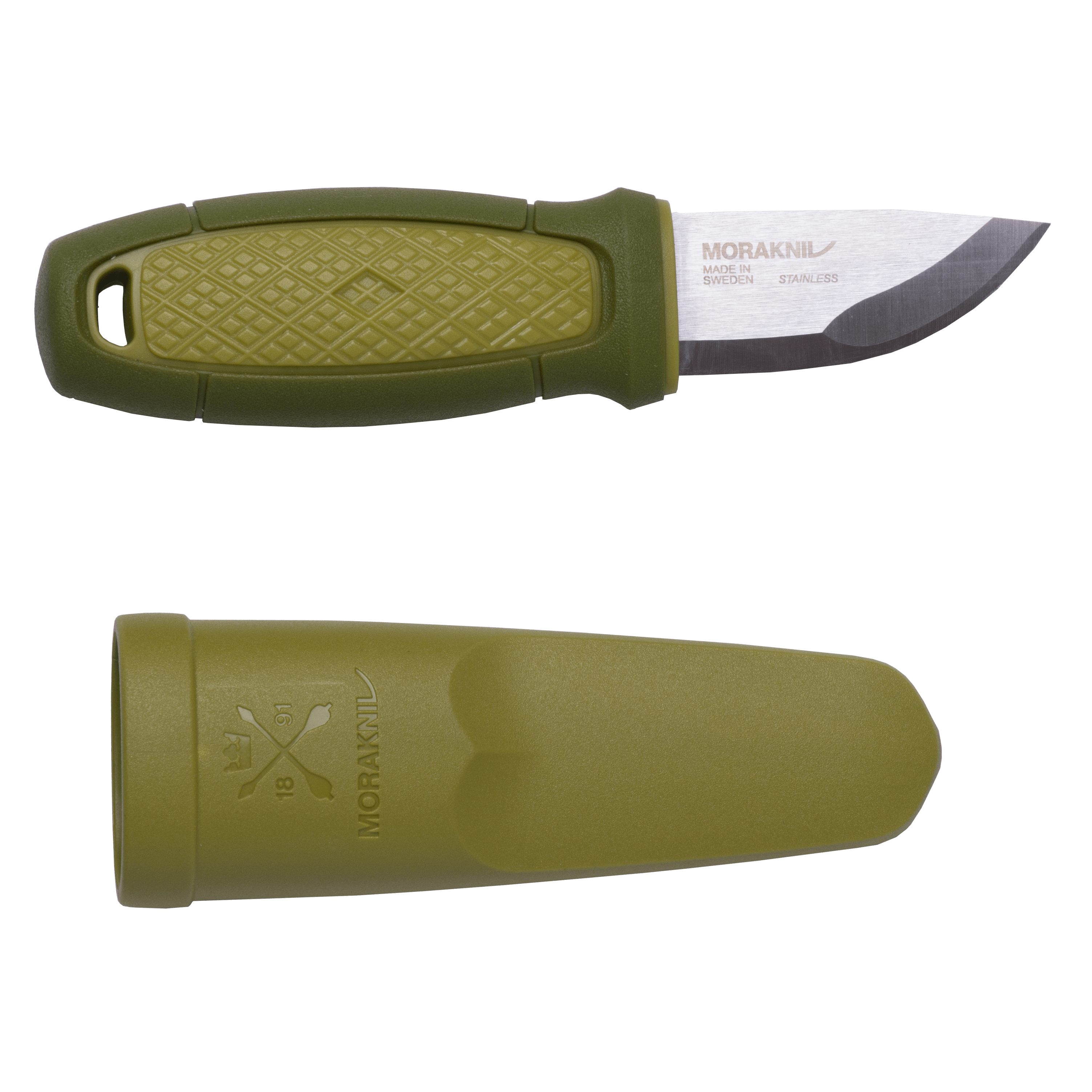 Нож Morakniv Eldris (S), зеленый