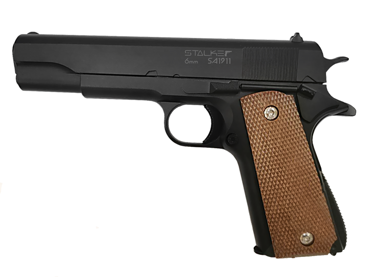 Пистолет пневматический Stalker SA1911 Spring (Colt 1911), 6мм, металл