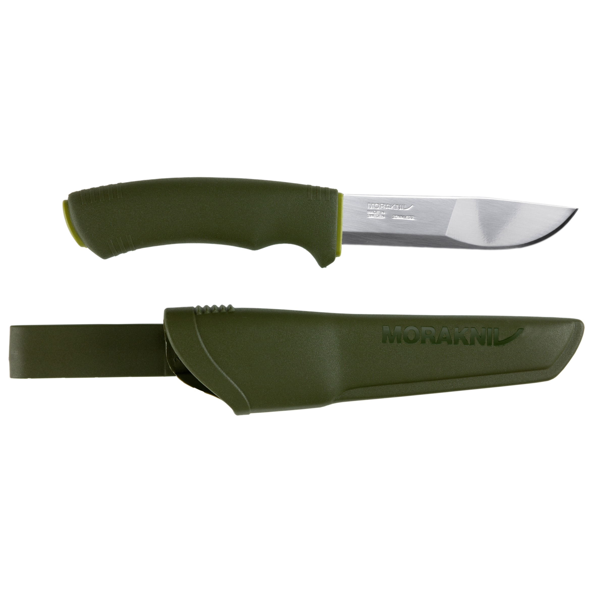 Нож Morakniv Bushcraft Forest (S), зеленый
