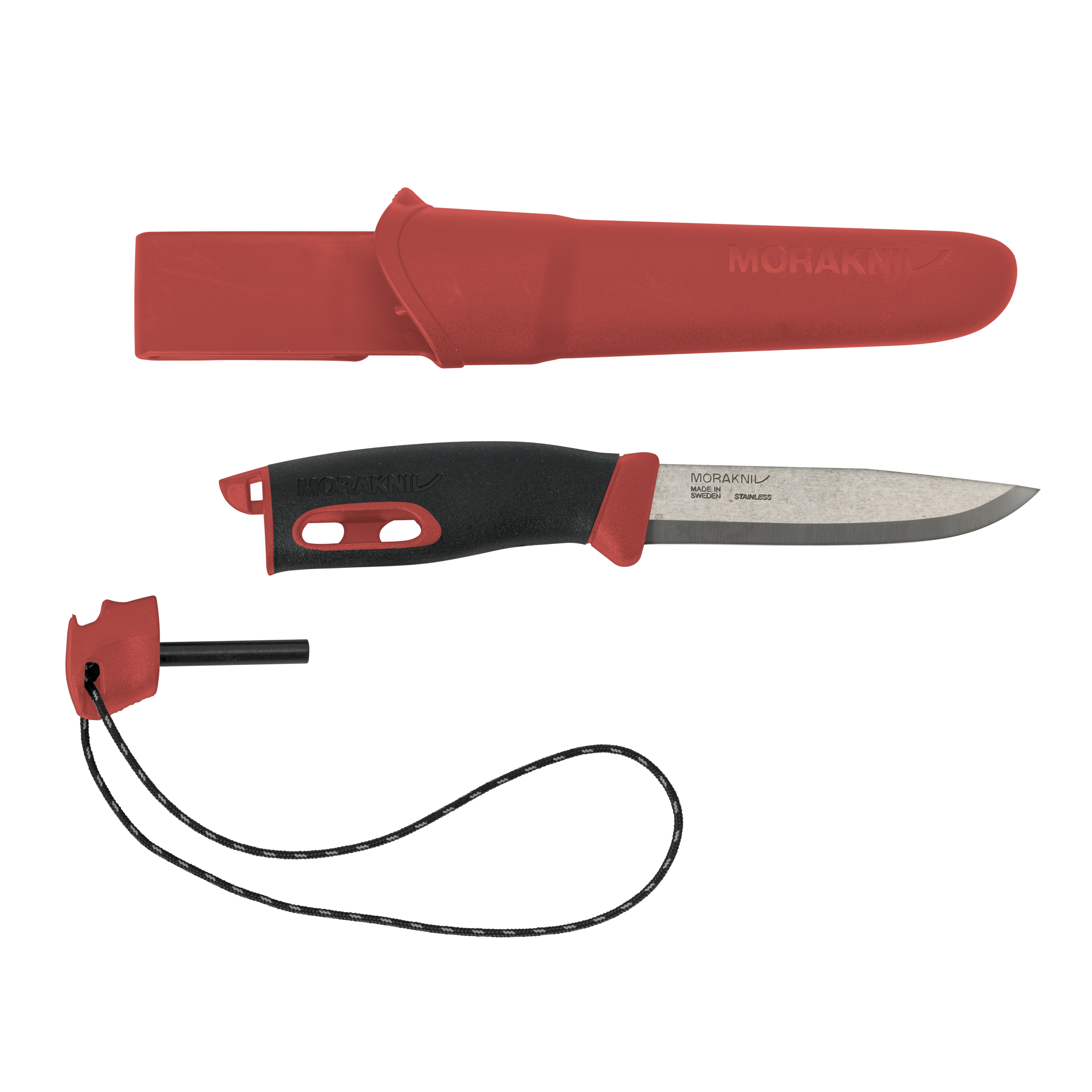 Нож Morakniv Companion Spark (S), красный