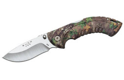 Нож складной Buck 395 Omni Hunter 10PT, Realtree Xtra Green