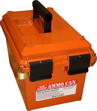 Ящик для патронов MTM Ammo Can, оранжевый