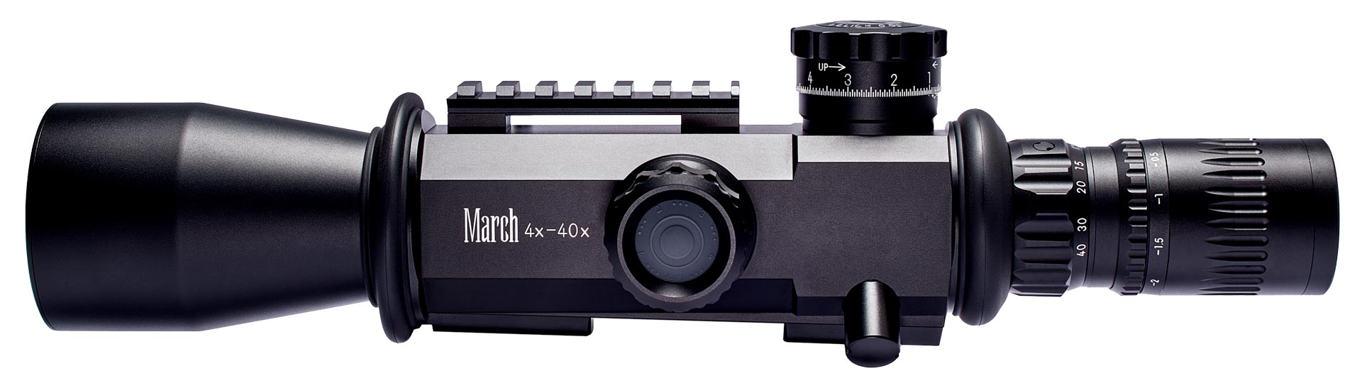 Оптический прицел March Genesis 4-40x52 Tactical с подсветкой, 0.05 MIL, FML-TR1