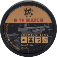Пули RWS R 10 Match 0.53 г, 4.49 мм, 500 шт