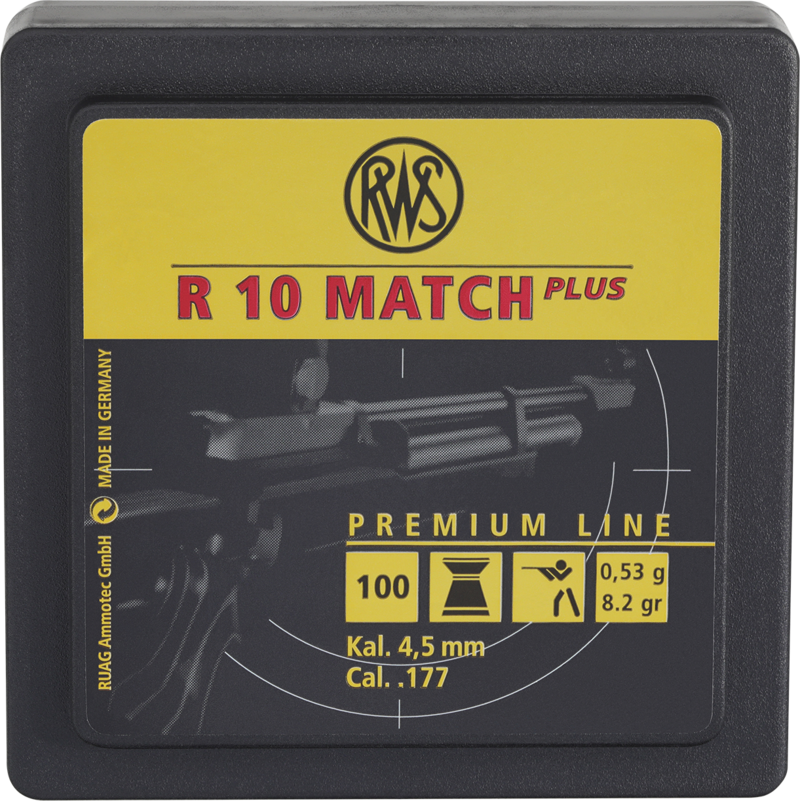 Пули RWS R 10 Match Plus 0.53 г, 4.50 мм, 100 шт