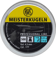 Пули RWS Meisterkugeln 0.45 г, 4.50 мм, 500 шт