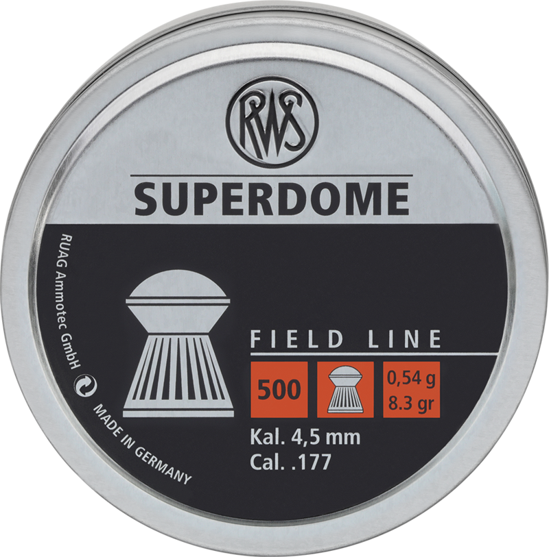Пули RWS Superdome 0.54 г, 4.5 мм, 500 шт
