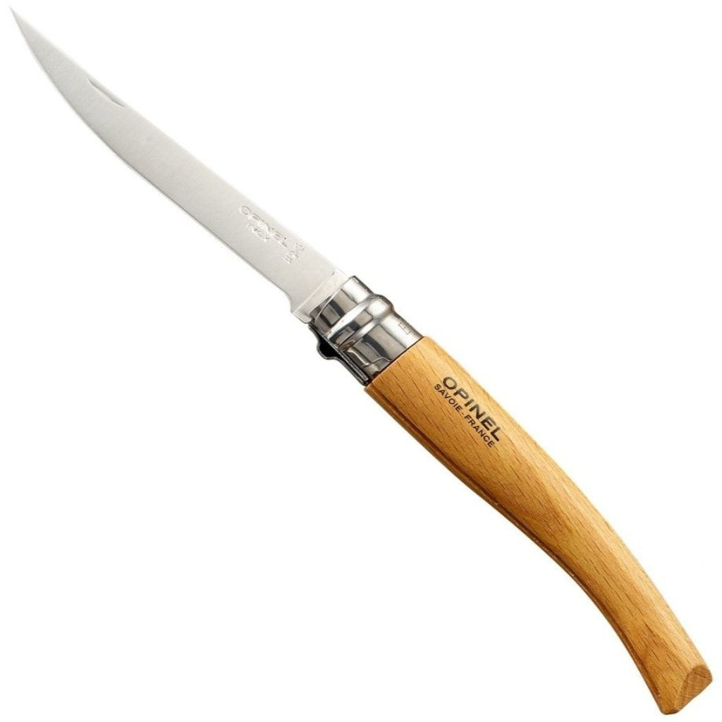 Нож филейный Opinel Effilé 10, бук