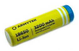 Аккумулятор 18650 Li-Ion Armytek 3200 mAh c защитой