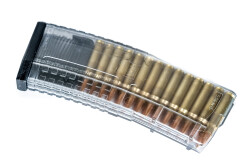 Магазин Pufgun Mag AR-15 30/Tr G3, для AR-15, 5.56х45, 30 патронов, прозрачный