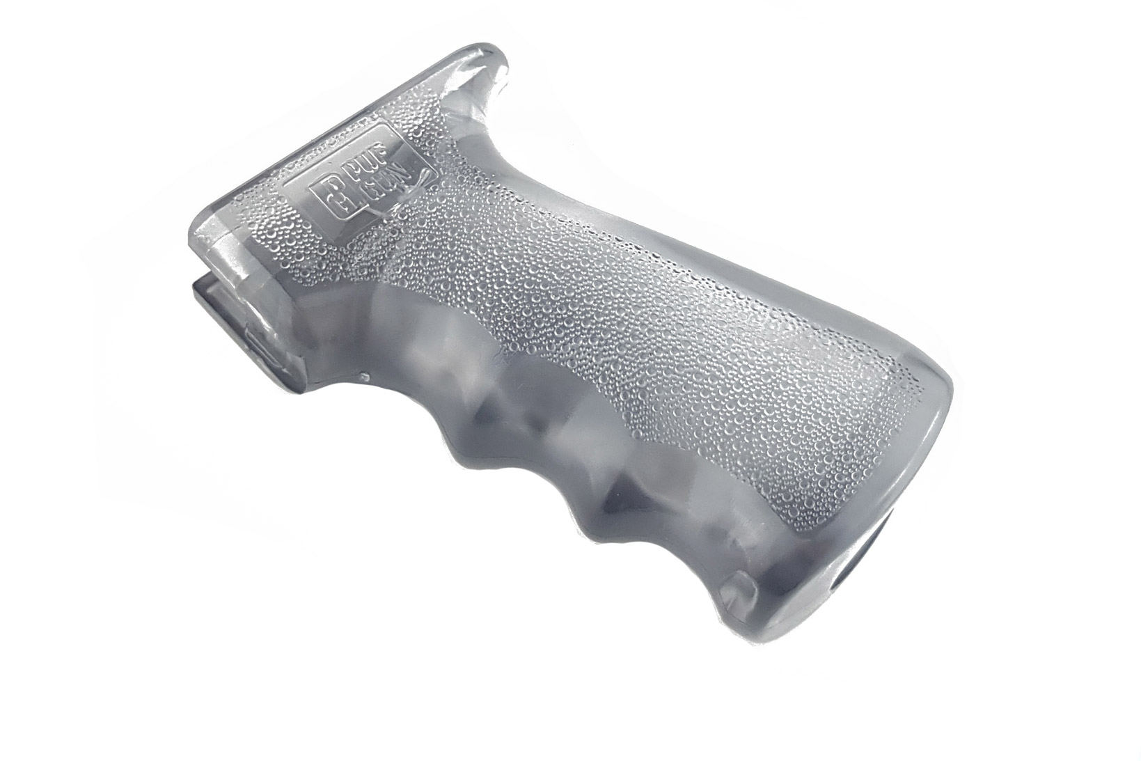 Рукоятка Pufgun Grip SG-A2/Trt hard, для Сайга, анатомическая, жесткая, прозрачный дымка