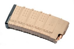 Магазин Pufgun Mag SG308 25-25/Tn, для Сайга-308, 7.62x51, 25 патронов, песочный